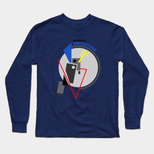 Geometry in constructivism style Long Sleeve T-Shirt